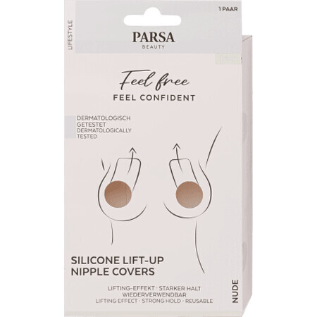 Parsa Beauty Silikon-Stilleinlagen mit Push-up, 2 Stück