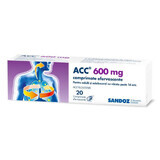 ACC, 600 mg, 20 Brausetabletten, Sandoz