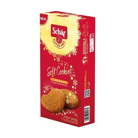 Soft Cake Glutenfreie Zimt-Kekse, 210 g, Schar