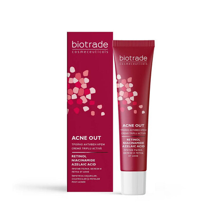 Biotrade Akne Aus Dreifach Aktiv Creme, 30 ml