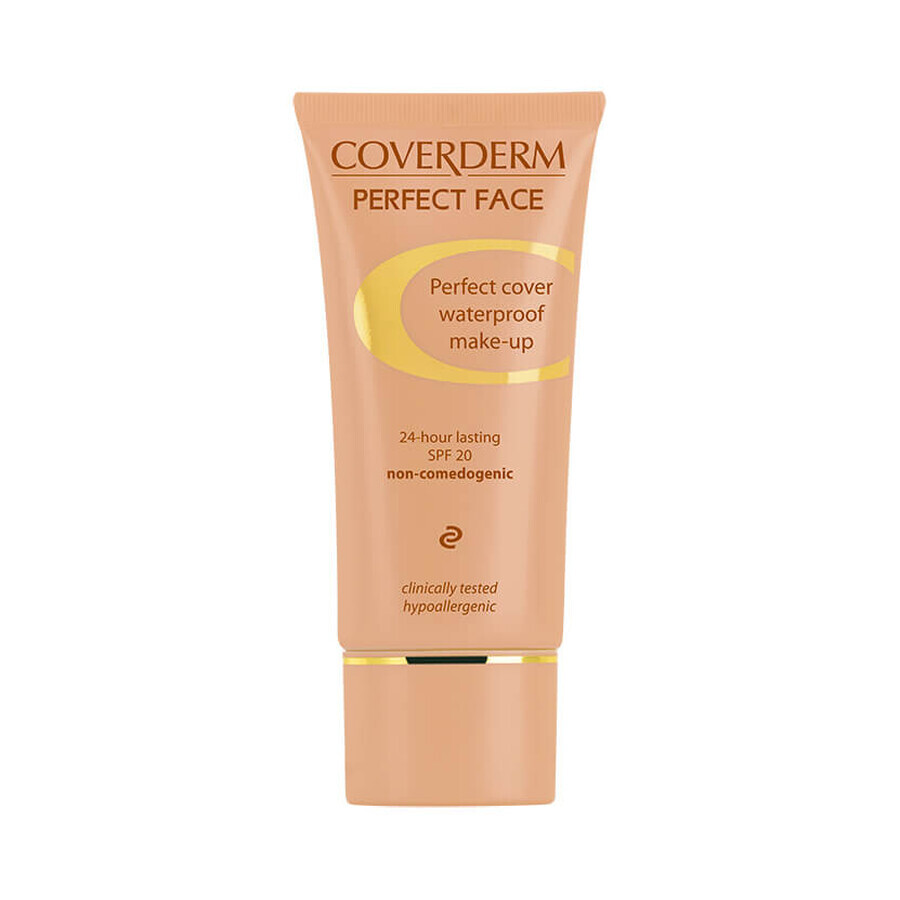 Fond de ten Pefect Face SPF20, 20, 30 ml, Coverderm