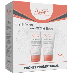 Pack crema de manos al Cold Cream, 50 ml + 50 ml, Avene