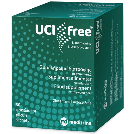 UCI Free, 30 sachets, Meditrina Pharmaceuticals