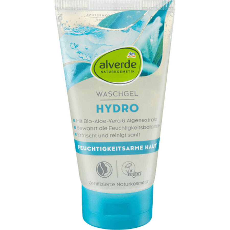 Alverde Naturkosmetik Gel de curățare  hidromasaj, 150 ml