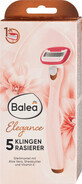 Balea Elegance Rasiermesser 5 Klingen, 1 St&#252;ck