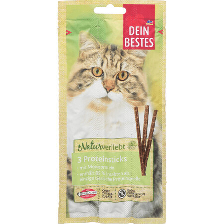 Dein Bestes Ergänzungsprotein Sticks für ausgewachsene Katzen, 15 g