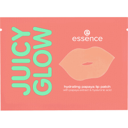 Essence Mască de buze Juicy Glow Papaya Plump, 1 buc