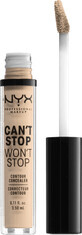Nyx Professional MakeUp Corector Can&#39;t Stop Won&#39;t Stop Contour Vanilla 06, 3,5 ml
