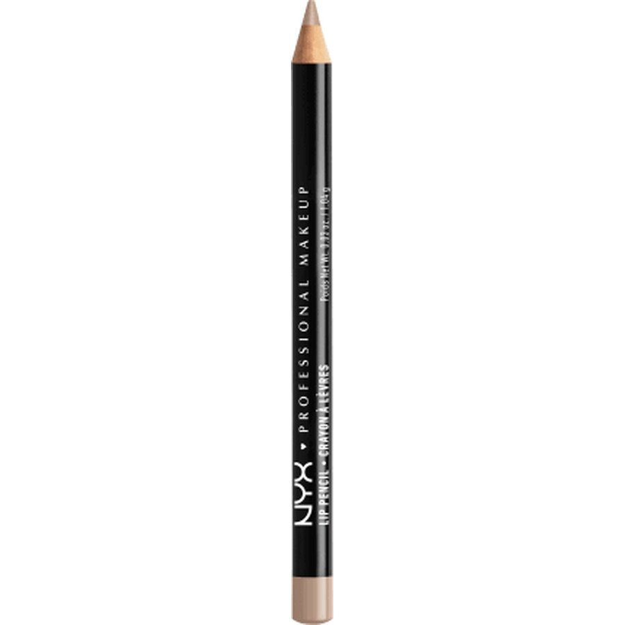 Nyx Professional MakeUp Slim Lip creion de buze 857 Nude Beige, 1 g