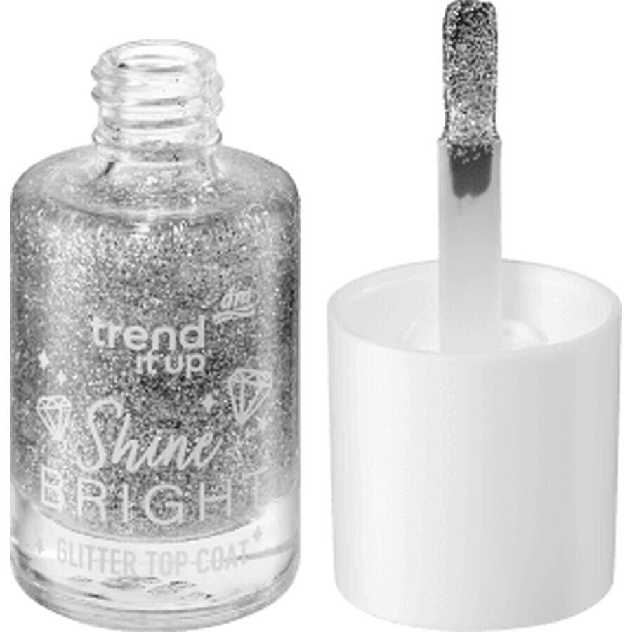 Trend !t up Nagellack Shine Bright N.010 Silber, 1 Stück