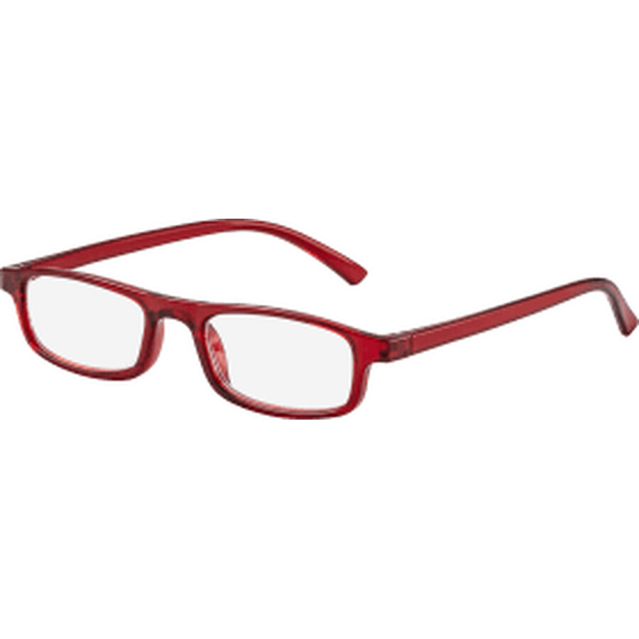 Visiomax Ochelari de citit, dioptrie +1.50 - rosu transparent, 1 buc