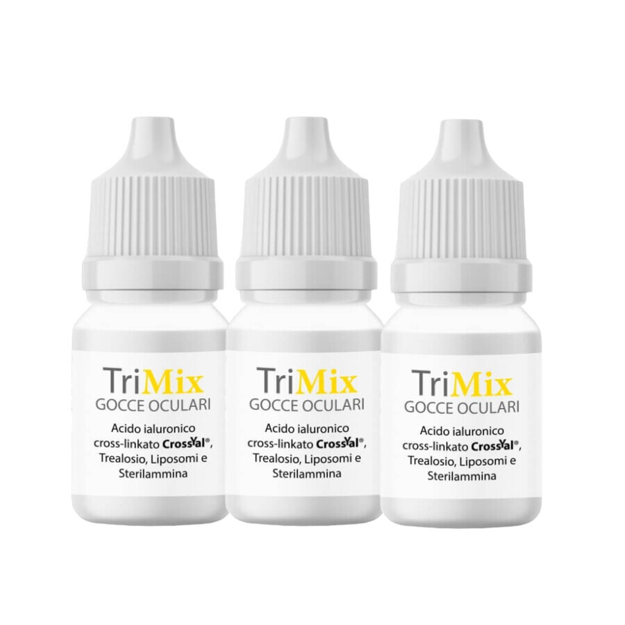 TriMix Augentropfen, 3x8 ml, Offhealth