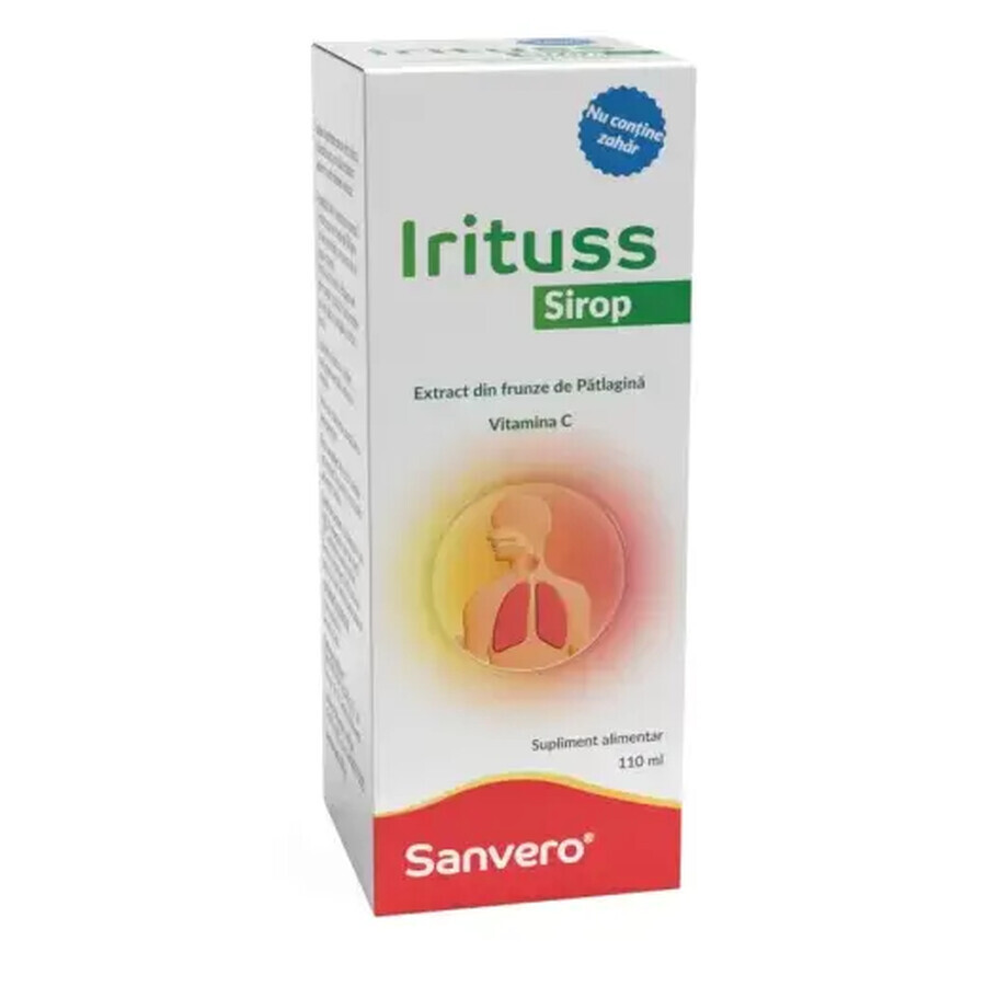 Irituss sirop x 110ml, Sanvero 