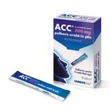 ACC cu aroma de mure 600 mg pulbere orala, 10 plicuri, Sandoz