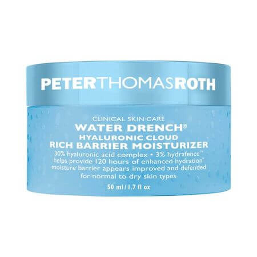 Water Drench Hyaluronic Gesichtscreme, 50ml, Peter Thomas Roth