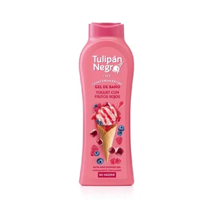 Yoghurt shower gel with red berries, 650ml, Tulip