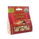 Cashew nuts with caramelized sesame, 100 g, Herbal Sana