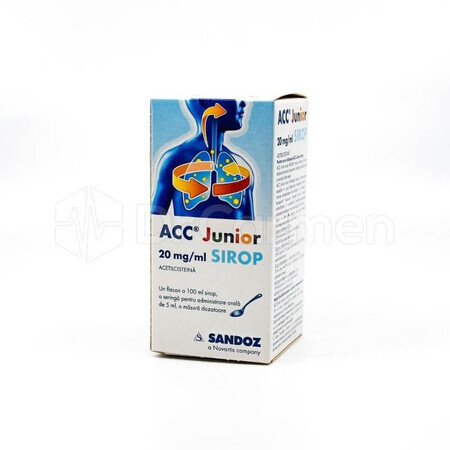 Acc Junior 20mg, 30 g, Sandoz