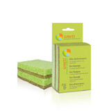 Ecological dishwashing sponge, 2 pieces, Sonett