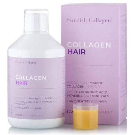 Collagen Hair Liquid Collagen, 500 ml, Schwedisches Collagen