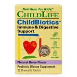 Supplement om de darmflora in balans te brengen en het immuunsysteem te ondersteunen ChildBiotics Immune and Digestive Support Childlife Essentials, 30 kauwtabletten, Secom