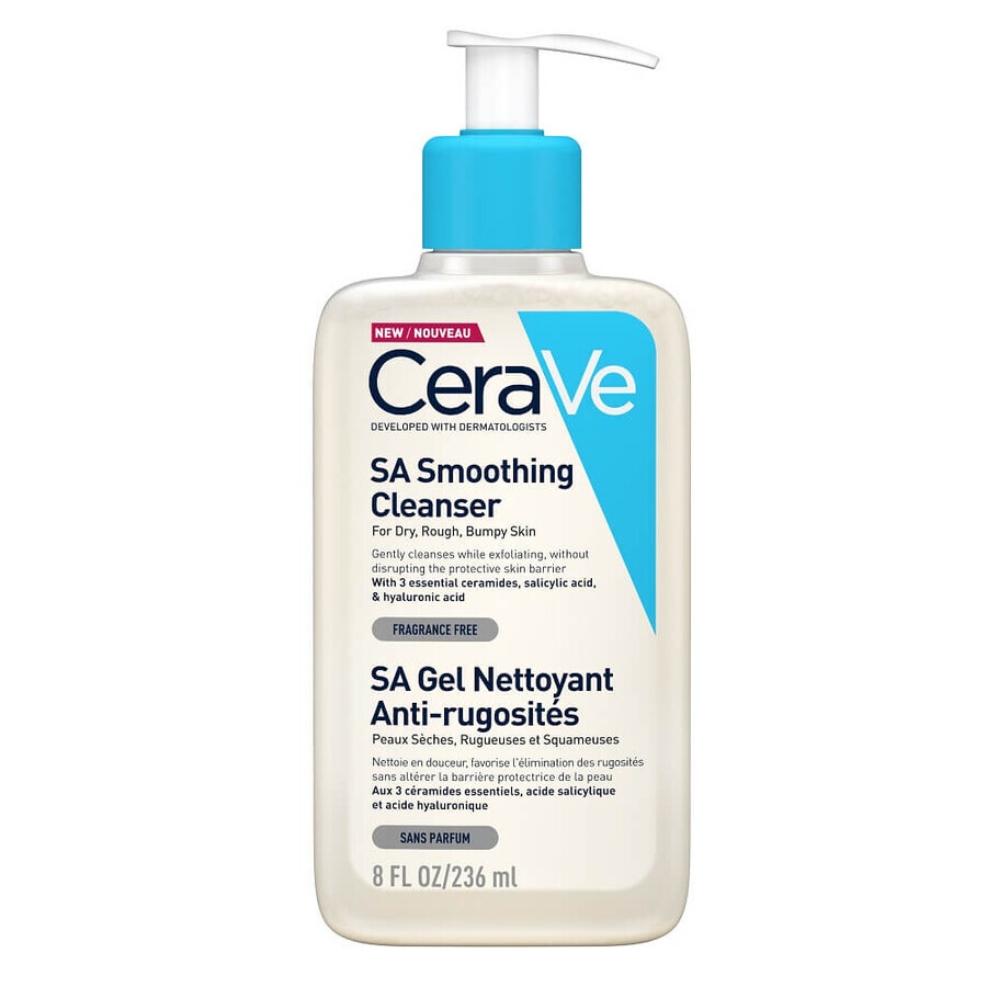 Anti-Rauheits-Reinigungsgel für trockene oder raue Haut, 236 ml, CeraVe SA Bewertungen