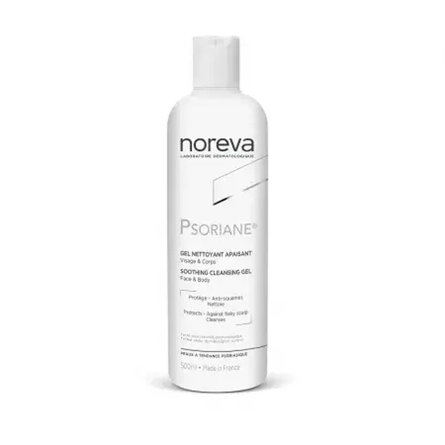 Noreva Gel Limpiador Calmante Psoriasis, 500 ml