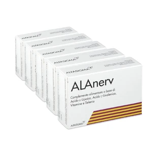 ALAnerv-verpakking, 100 (5 x 20) zachte capsules, Alfasigma