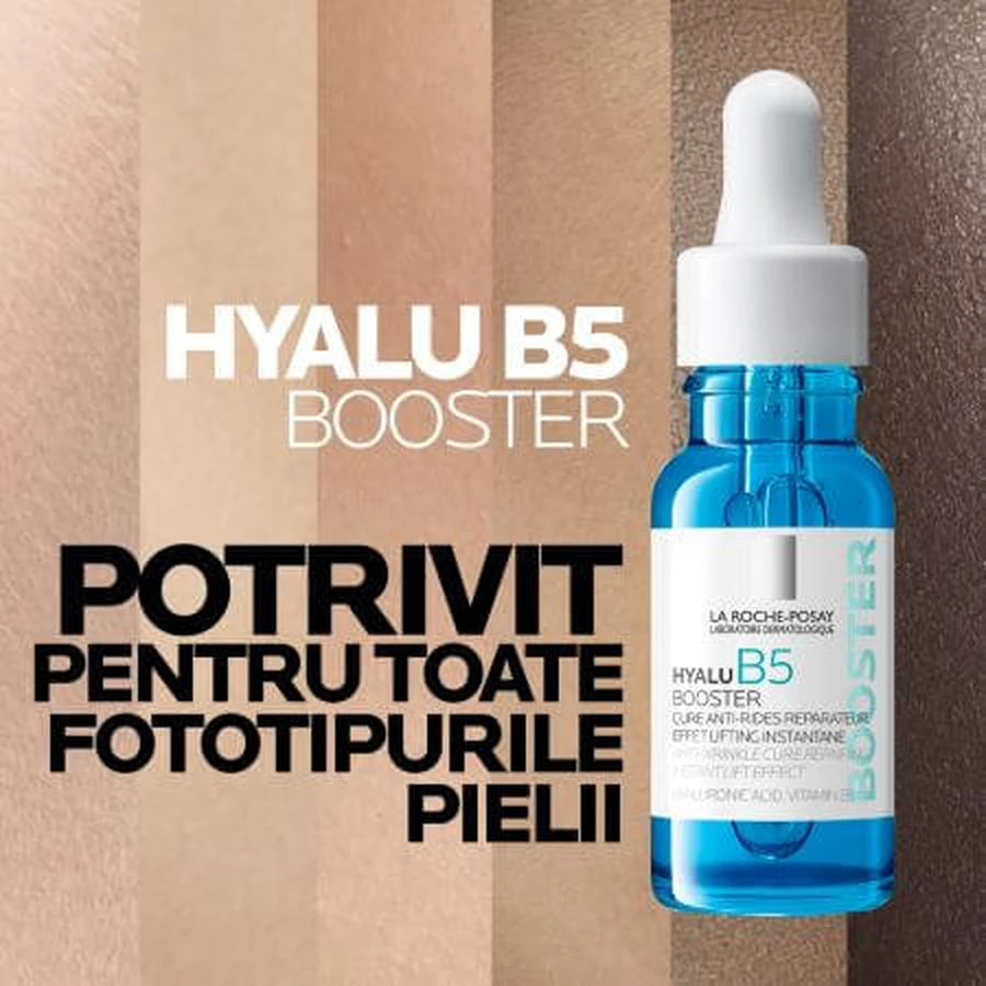 La Roche-Posay Hyalu B5 Booster Sérum concentré anti-rides à effet lifting immédiat, 15 ml