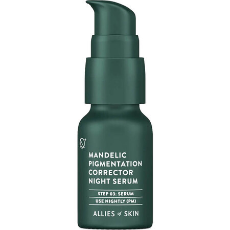 Ser corector de noapte Mandelic Pigmentation, 8 ml, Allies Of Skin