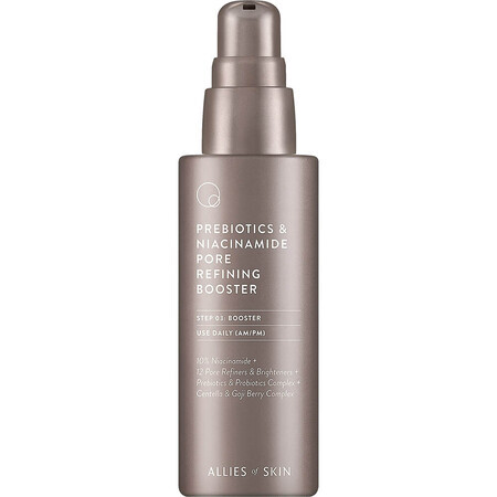 Ser pentru fata cu probiotice si niacinamide Pore Refining Booster, 50 ml, Allies Of Skin