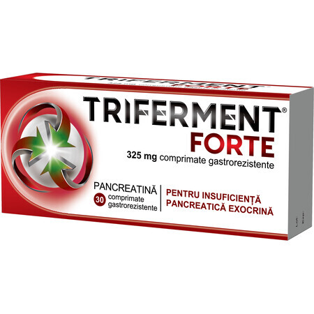 Triferment Forte, 325 mg, 10 magensaftresistente Tabletten, Biofarm