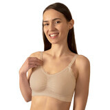 Reggiseno allattamento, coppa D 80 - 85, Beige, Babyono