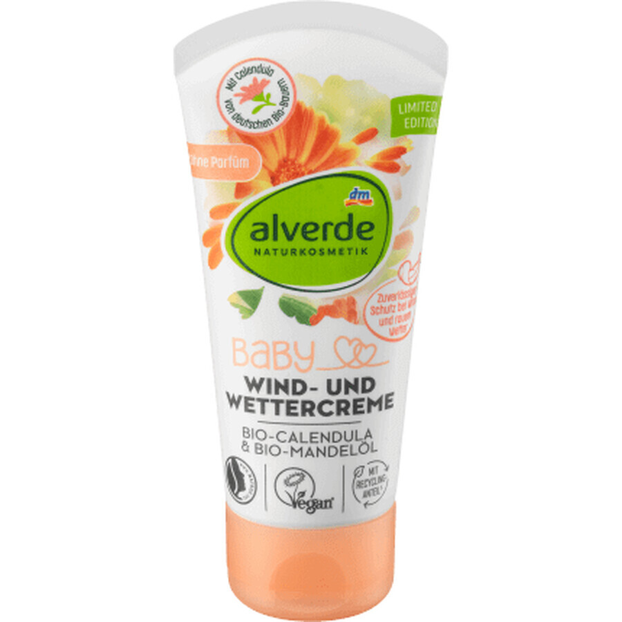 Alverde BABY Creme mit Ringelblume für Kinder, 50 ml