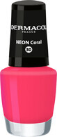 Dermacol Lac de unghii Neon 30 Coral, 5 ml