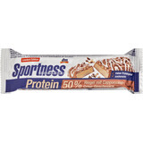 Sportness Proteinriegel 50 %, Geschmacksrichtung Cappuccino Crisp, 45 g