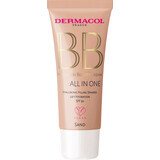 Dermacol Cremă BB Hyaluron Beauty 1 Sand, 33 ml