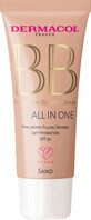 Dermacol Cremă BB Hyaluron Beauty 1 Sand, 33 ml