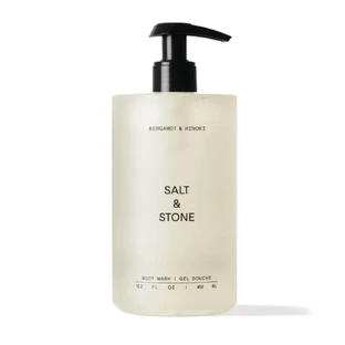 Shower gel with Bergamot and Hinoki, 450 ml, Salt & Stone