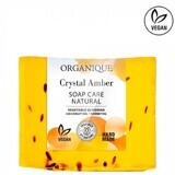 Pflegende Seife mit Amber, Mandel und Mandarine, Crystal Amber, 100 g, Organique