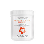 Codeage Hydrolyzed Multi Collagen - 5 Types Collagen Peptides, Colagen Hidrolizat din 5 Surse sub Forma de Peptide, Fara Aroma, 567 g, GNC