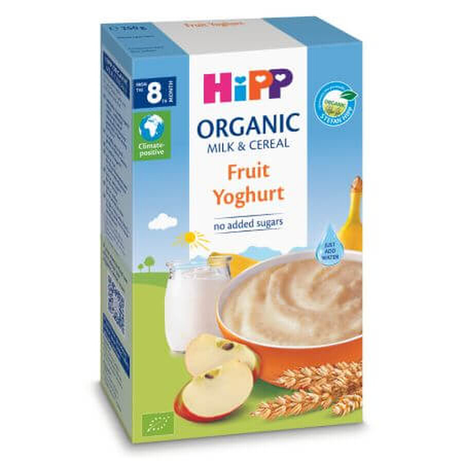 Bio-Milch und Müsli mit Obst und Joghurt, 6 Monate +, 250 g, Hipp