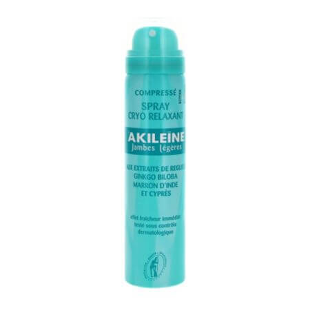 Spray voor vermoeide voeten Akileine, 75 ml, Asepta