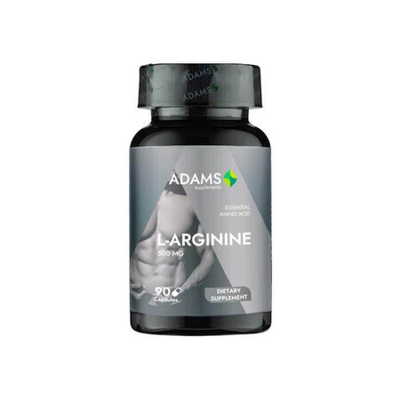 L-Arginin 500 mg 90 Kapseln Adams Vision