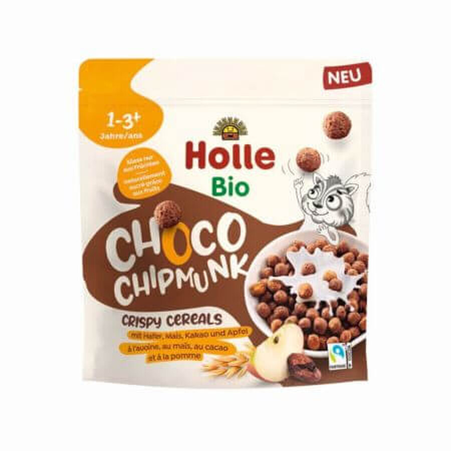 Bio-Knuspermüsli Choco ChipMunk, + 1 Jahr, 125 g, Holle