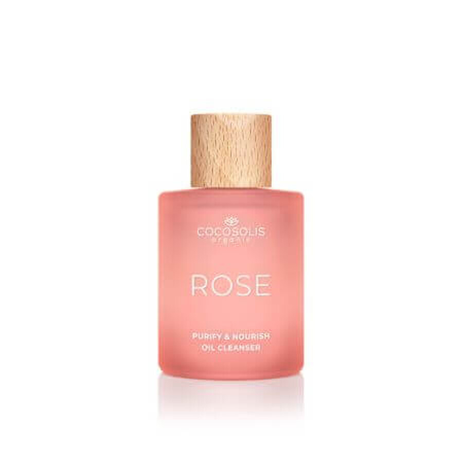 Gesichtsreinigungsöl Rose, 50 ml, Cocosolis