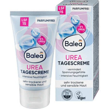 Balea Gesichtscreme mit Urea und SPF15, 50 ml