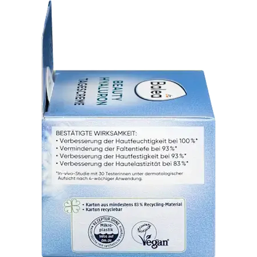Balea Feuchtigkeitsspendende Tagescreme mit SPF15, 50 ml