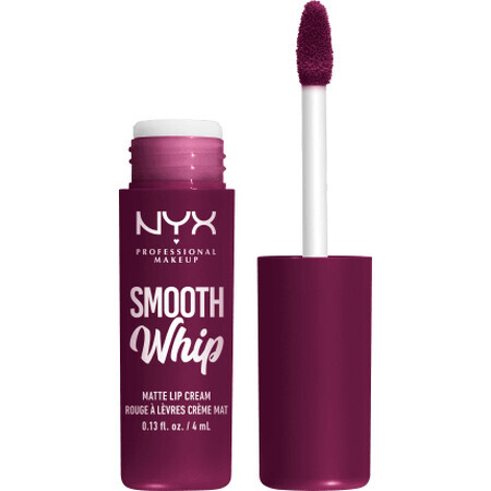 Nyx Professional MakeUp Smooth Whip Matte ruj de buze 11 Berry Bed Sheets, 4 ml