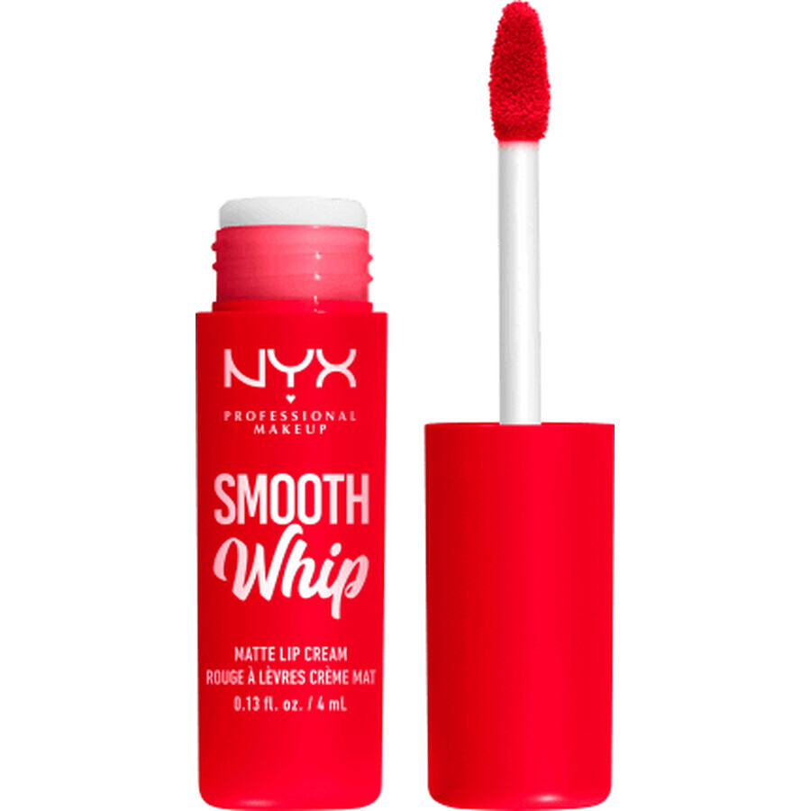 Nyx Professional MakeUp Smooth Whip Matte ruj de buze 13 Cherry Crème, 4 ml
